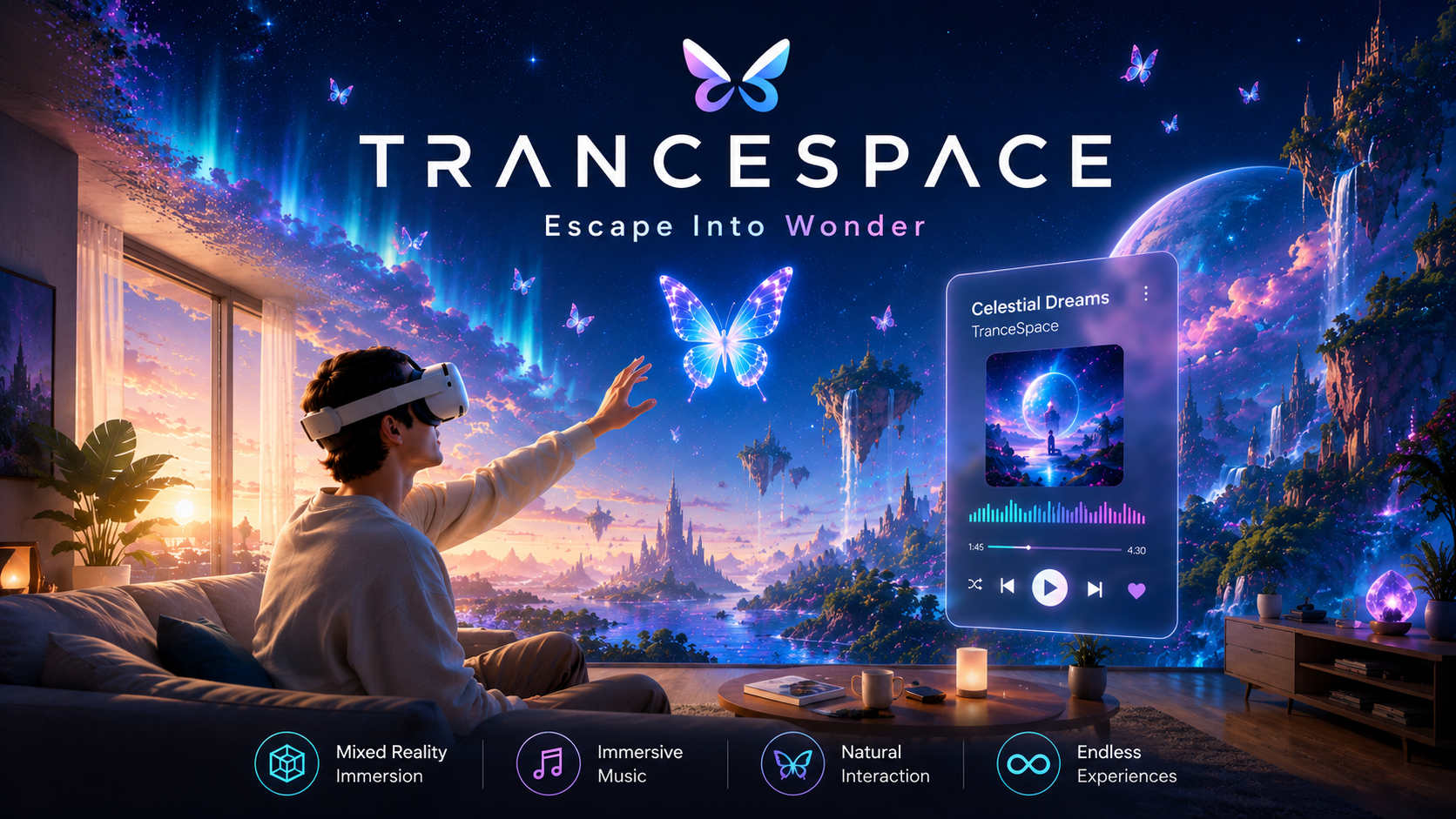 Trancespace Musical Mixed Reality Experience